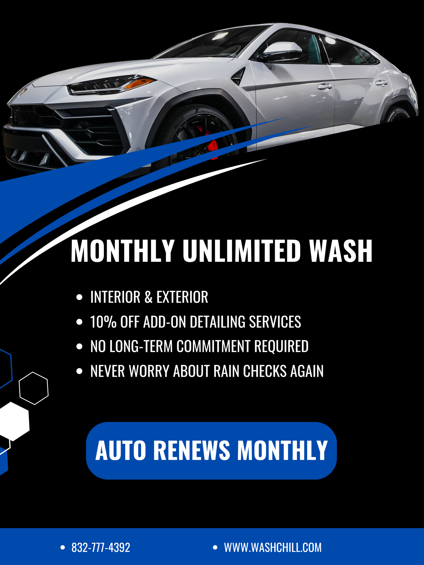 Monthly Unlimited Wash